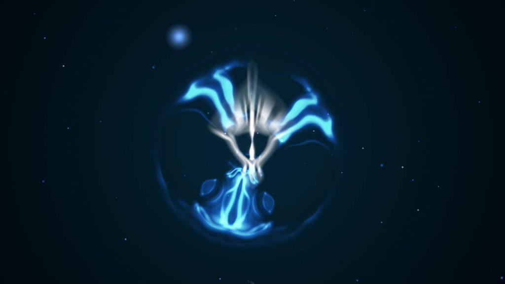 Intro Logo Animation Blue Light⁣